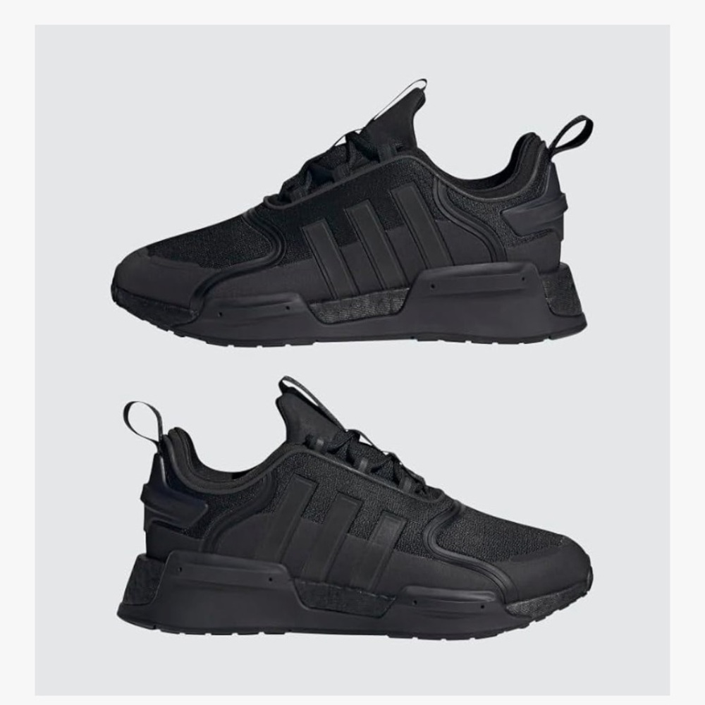 Adidas NMD V3 Low Black Sneakers Kids Boys 5 1/2